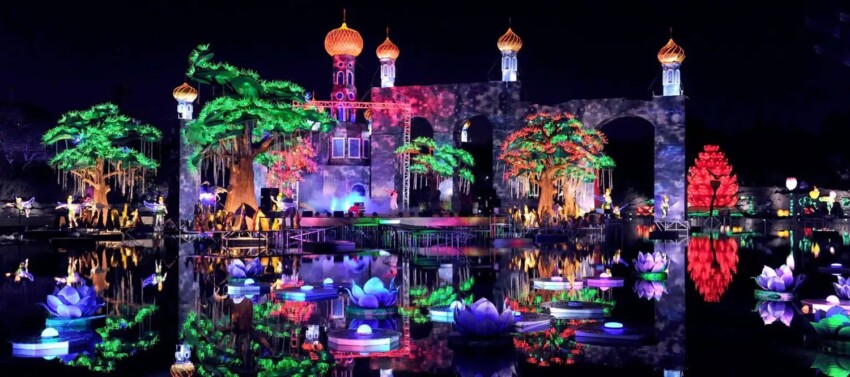 Dubai Garden Glow