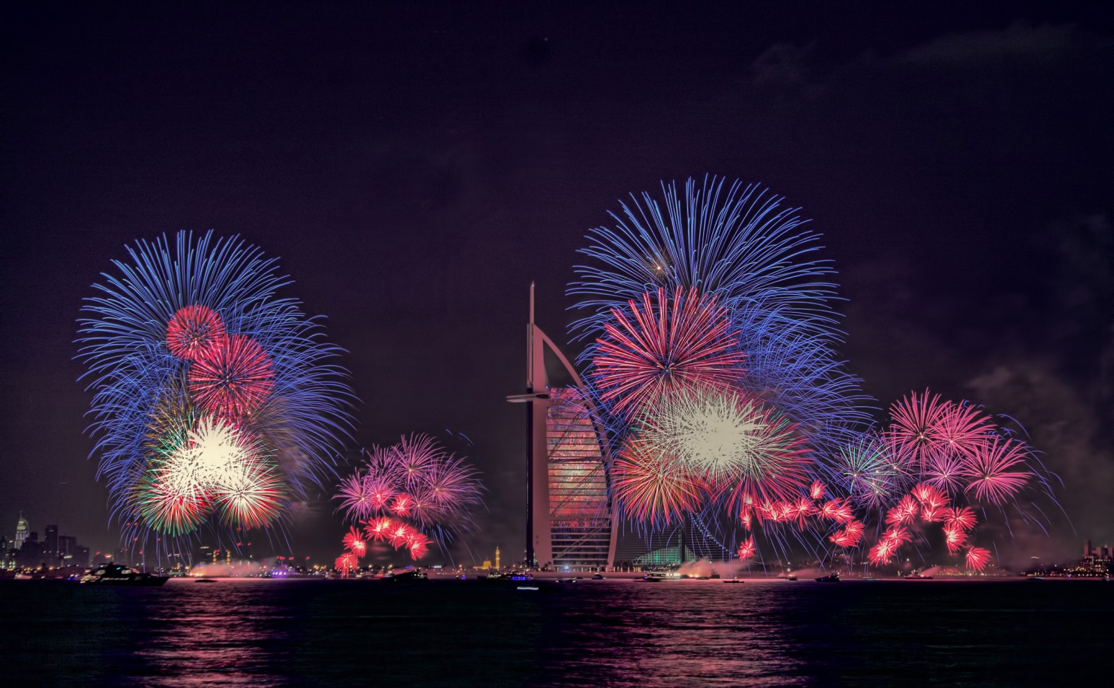 Où admirer les feux d'artifice du Nouvel an à Dubai