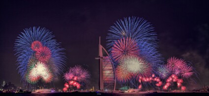 Réveillon du Nouvel An à Dubaï